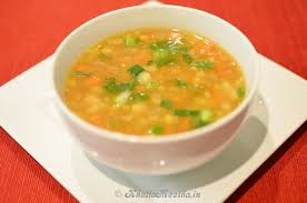 Vegetable Sweet Corn Soup