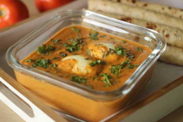 Egg Korma A La Carte with rice