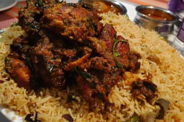 Avakai Mutton Biryani