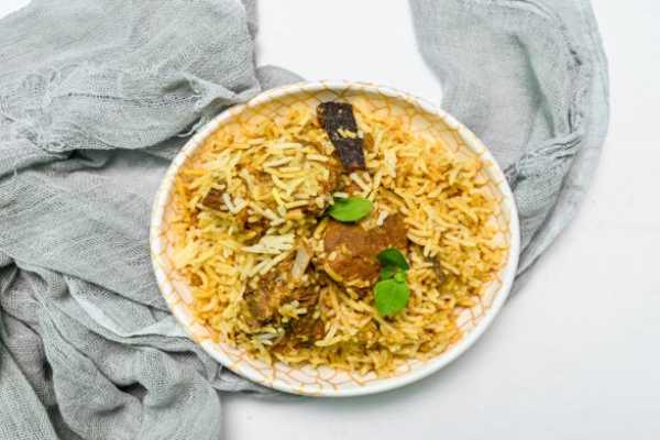 Gongura Mutton  Biryani