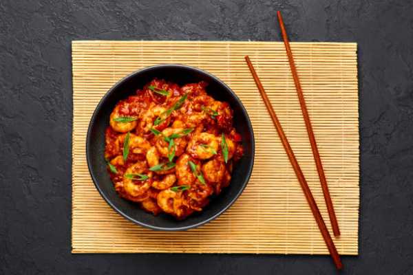 Shrimp Manchuria