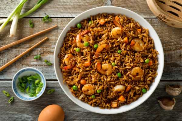 Schezwan Fried Rice(Shrimp)