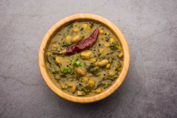 Spinach Daal Tadka 