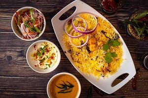 Paneer Bucket Biryani 
