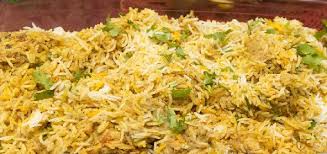 Plain Biryani Rice  (no meat or Vegetables)