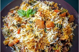 Vegetable Dum Biryani