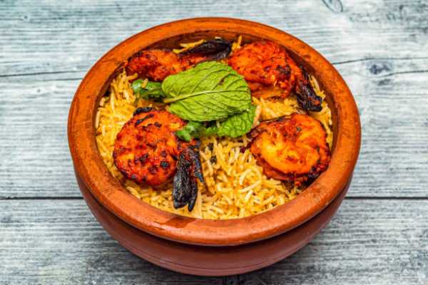 Shrimp Mogalai Biryani