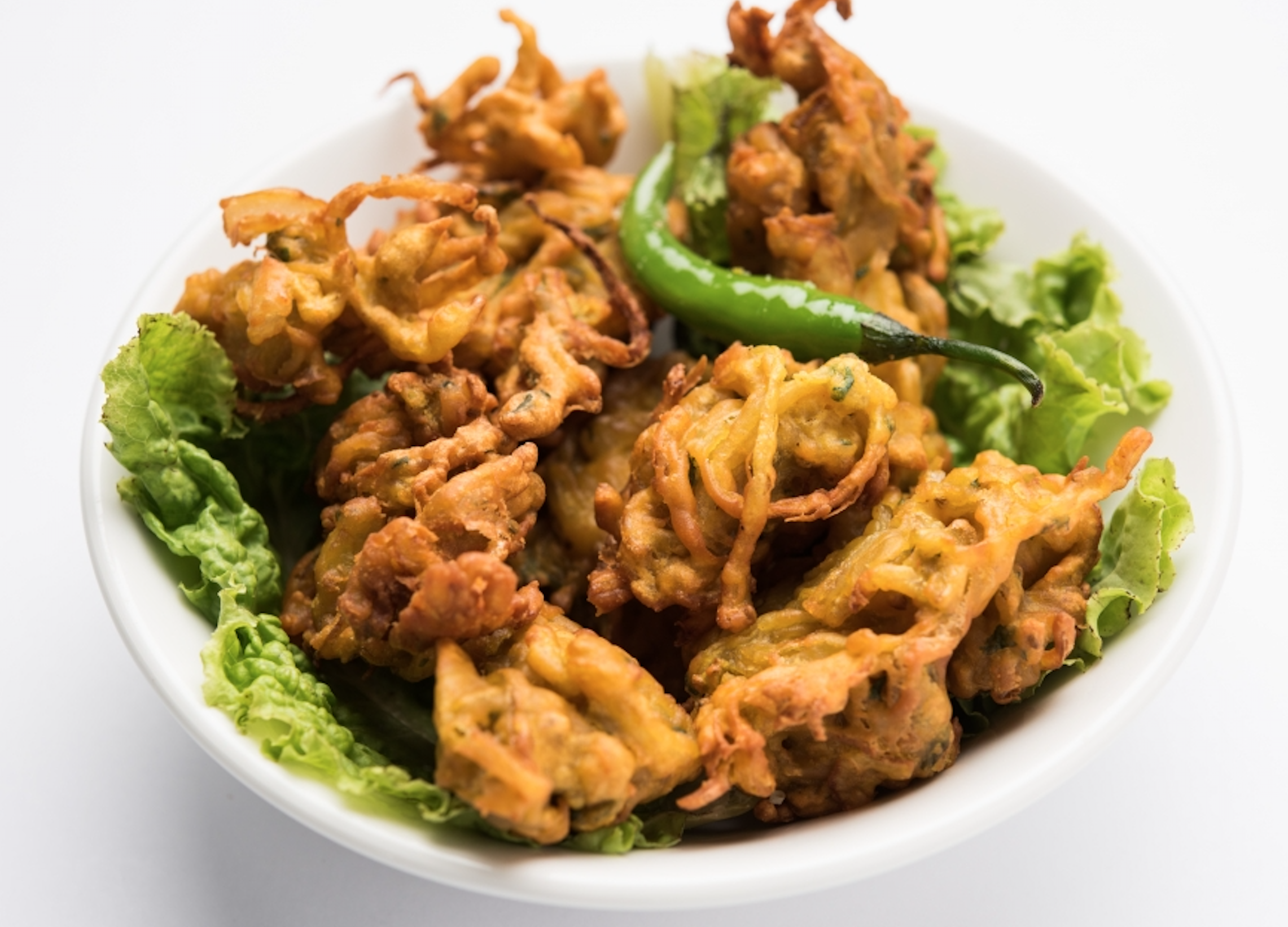 Onion & Spinach Pakora