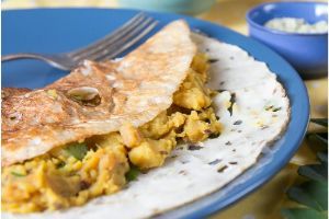 Rava Masala Dosa