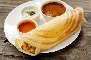 Ghee Roast Masala Dosa