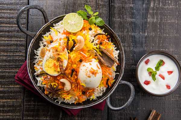 Hyderabadi Egg Dum Biryani Family Pack