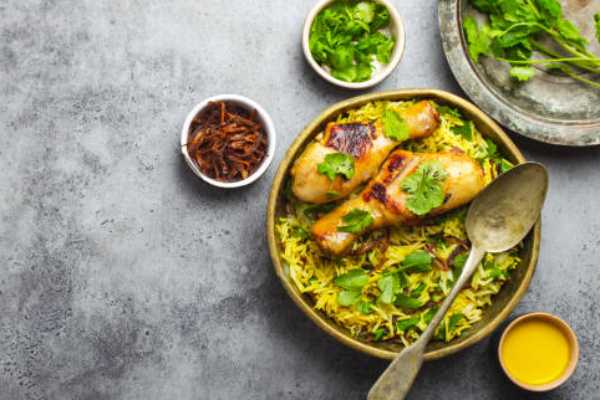 Gongura Chicken Biryani