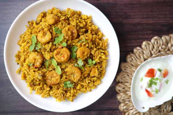 Shrimp Biryani