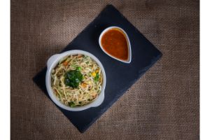 Veg Noodle & Fried Rice Fusion