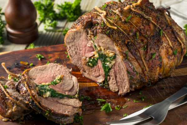 Boneless lamb roast