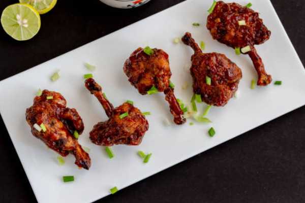 Masala Chicken Lollipops