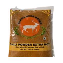 Deer Chili Powder Xhot 14oz