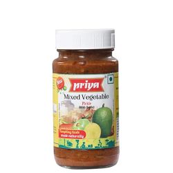 Priya Mixed Vegetable with Garlic 300gm