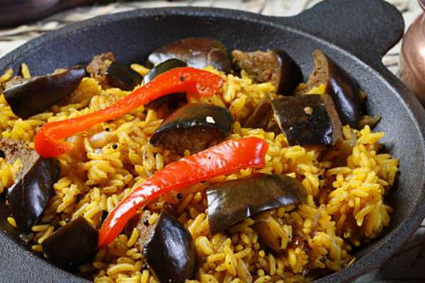 Gutti Vankaya Biryani