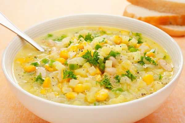 Sweet Corn Vegetable Soup
