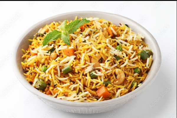 Hyderabadi Vegetable Dum Biryani