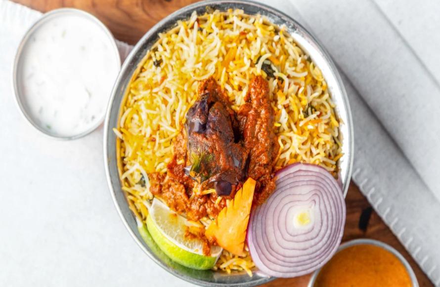 Guthi Vankaya Dum Biryani