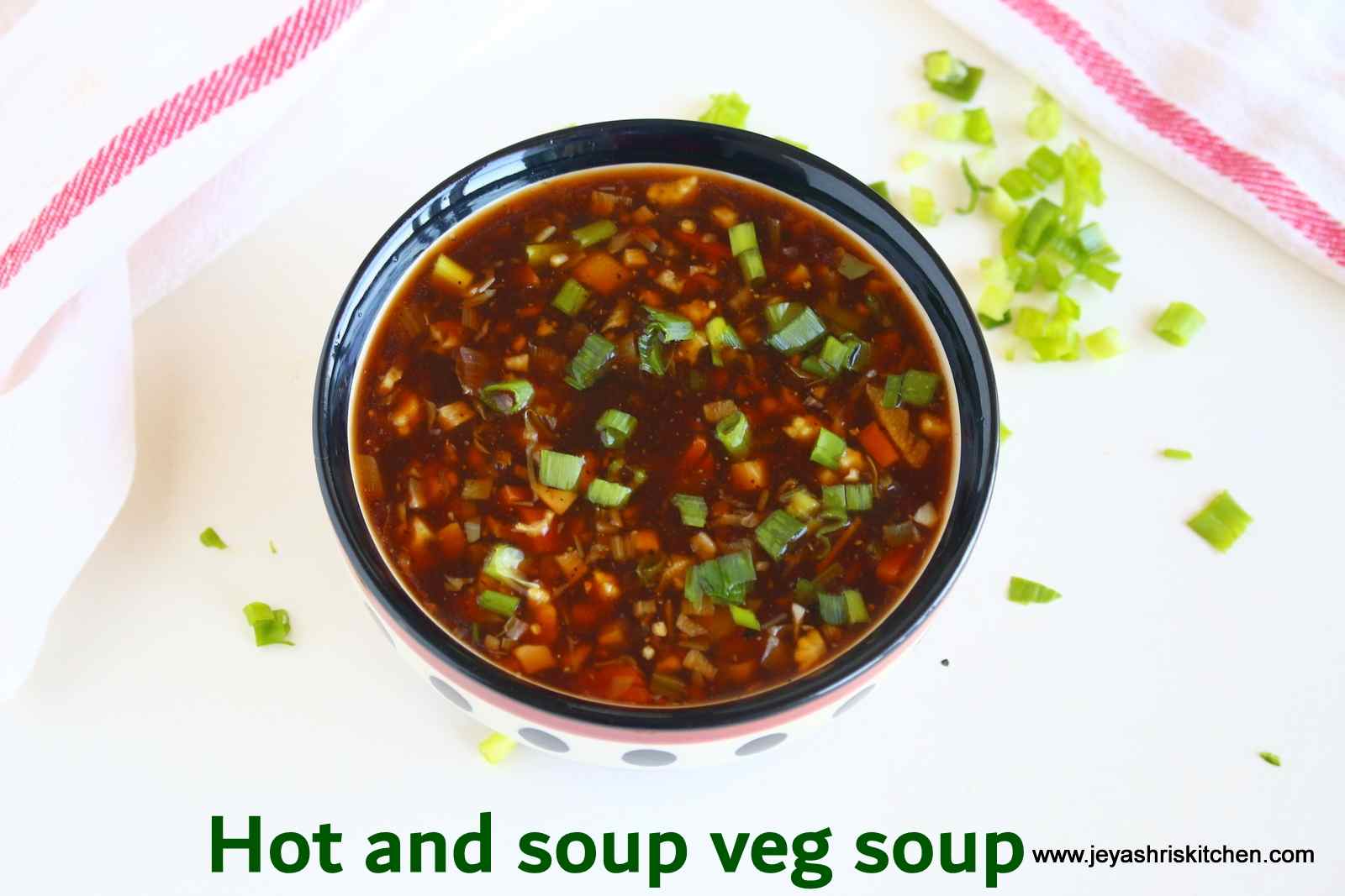 Hot and Sour Soup (Veg)