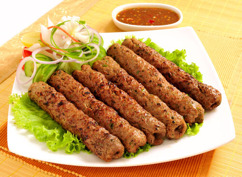 Chicken Sheekh Kebab