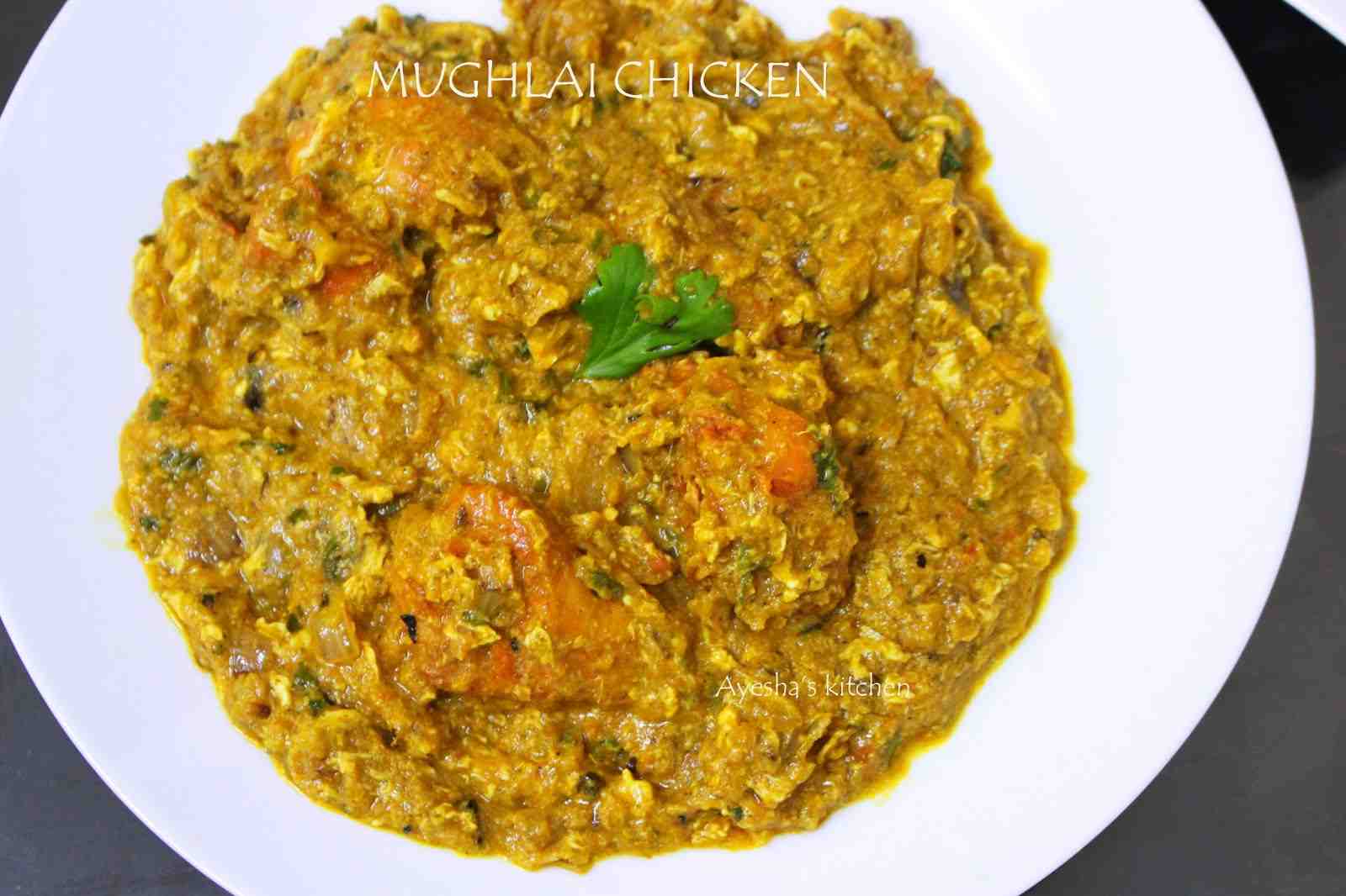 Chicken Mughlai