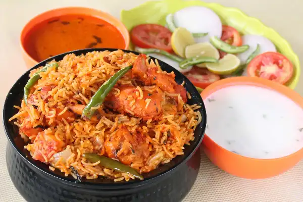 Avakaya chicken Biryani 