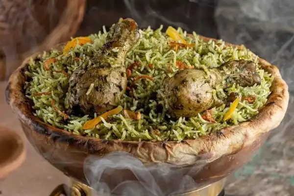 Gongura chicken Biryani