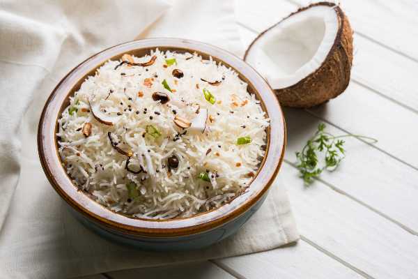 Coconut rice 