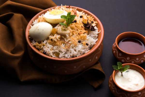 Egg Roast Biryani