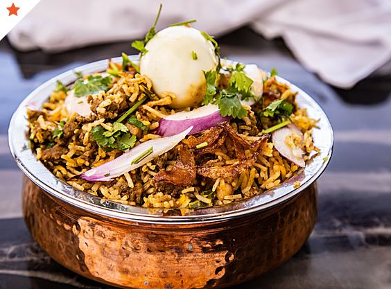 Lamb Kheema Biryani