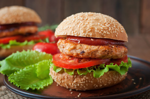 Chicken Tikka Burger
