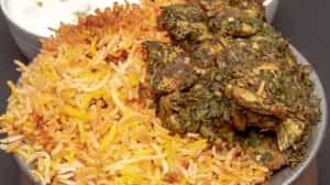 Gongura Chicken Biryani