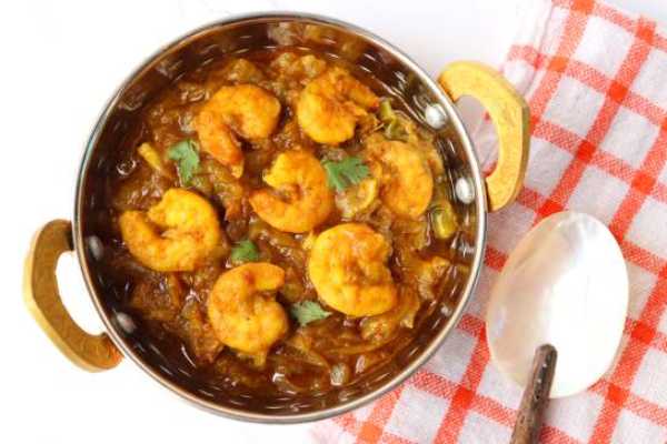 Bawarchi Royyala Kura (Shrimp)	