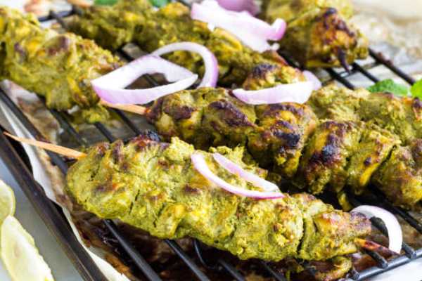 Hariyali Chicken Kebab