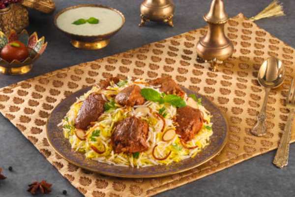 Hyderabadi Goat Dum Biryani