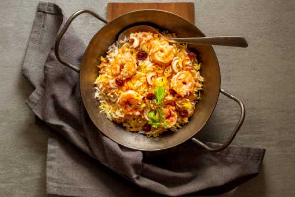 Shrimp Biryani Family Pack