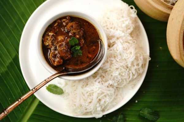 Idiyappam Mutton Masala