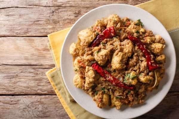 Chettinad Pepper Chicken  DRY