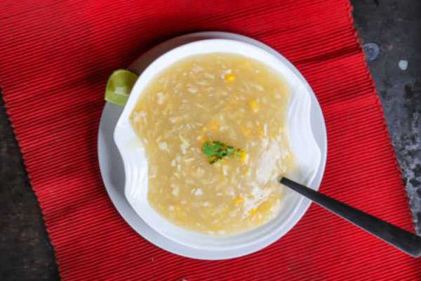 Sweet Corn Chicken Soup