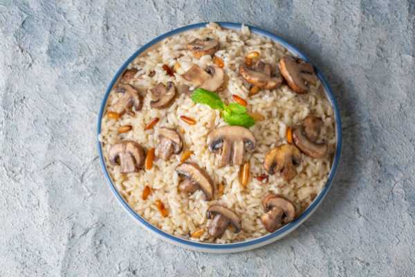 Mushroom Fried Rice