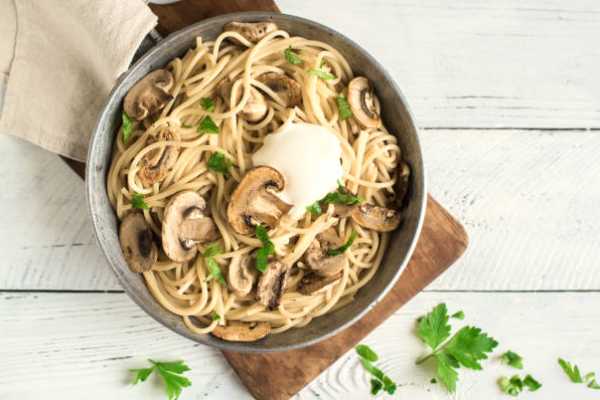 Mushroom Noodles