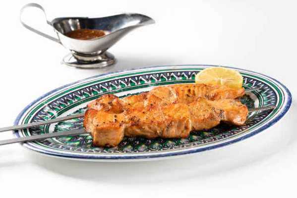 Salmon Kebab