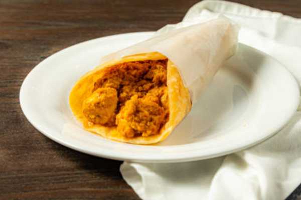 Butter Chicken Wrap