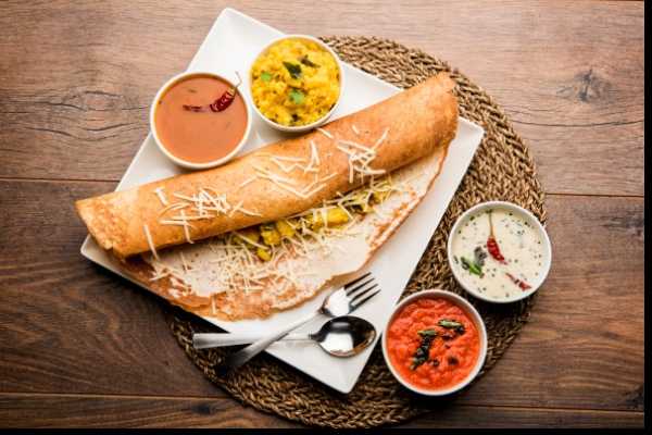 Cheese & Chilly Dosa