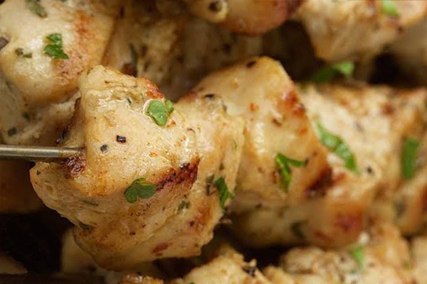 Garlic Chicken Kabab