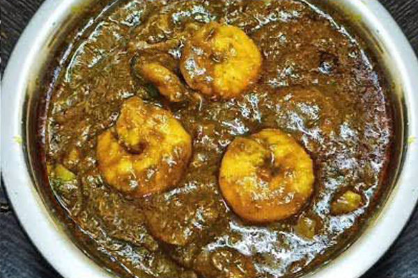 Gongura Shrimp Curry